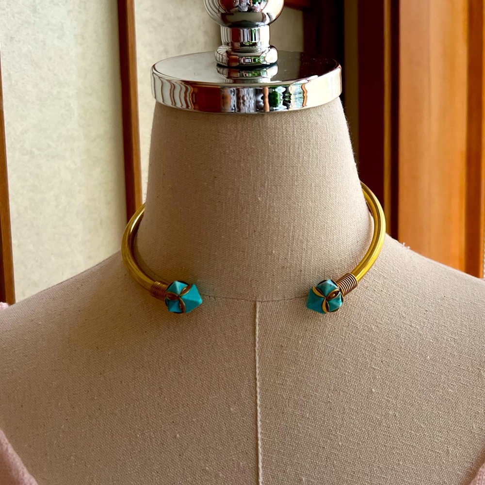 Elizabeth Cole flexible choker necklace